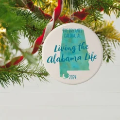 Hallmark Alabama Personalized State Ornament -Outlet Gift Echoes Store Alabama Personalized State Ornament 1999QHE1711B50 02