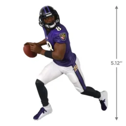 Hallmark NFL Baltimore Ravens Lamar Jackson Ornament -Outlet Gift Echoes Store Baltimore Ravens Lamar Jackson Keepsake Ornament 2299QXI7167 03