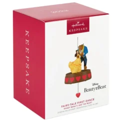 Hallmark Disney Beauty And The Beast Fairy-Tale First Dance Ornament -Outlet Gift Echoes Store Beauty and the Beast Dancing Keepsake Ornament 2499QXD6697 04