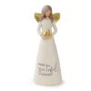 Blossom Bucket Awake Grateful Blessed Angel Figurine, 8" 1 Blossom Bucket Awake Grateful Blessed Angel Figurine, 8" -Outlet Gift Echoes Store Blossom Bucket Awake Grateful Blessed Figurine 226613064 01