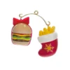 Hallmark Mini A Perfect Pairing Ornaments, Set Of 2 -Outlet Gift Echoes Store Burger and Fries Keepsake Ornaments 1499QXM9207 01