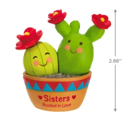 Hallmark Cactus Sisters Ornament -Outlet Gift Echoes Store Cactus Sisters Rooted in Love Keepsake Ornament 1599QGO2569 03