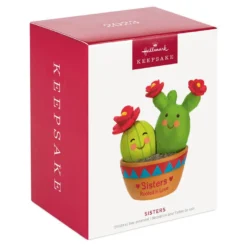 Hallmark Cactus Sisters Ornament -Outlet Gift Echoes Store Cactus Sisters Rooted in Love Keepsake Ornament 1599QGO2569 04