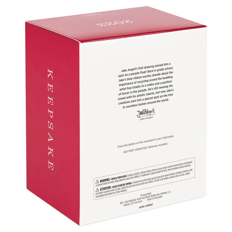 Hallmark Dungeons & Dragons: Honor Among Thieves Themberchaud Ornament With Light 7 Hallmark Dungeons & Dragons: Honor Among Thieves Themberchaud Ornament With Light - Image 5