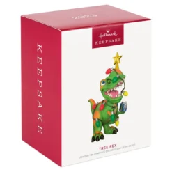 Hallmark Tree Rex Ornament -Outlet Gift Echoes Store Dinosaur in Christmas Lights Keepsake Ornament 1799QGO2779 04