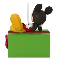 Hallmark Disney Mickey Mouse Christmas Present Personalized Ornament -Outlet Gift Echoes Store Disney Mickey Mouse Christmas Present Personalized Ornament 2499QHE1885B1 06