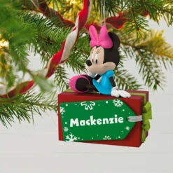 Hallmark Disney Minnie Mouse Christmas Present Personalized Ornament -Outlet Gift Echoes Store Disney Minnie Mouse Christmas Present Personalized Ornament 2499QHE1886B1 02