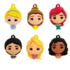 Mini Disney Princess Shatterproof Hallmark Ornaments, Set Of 6 -Outlet Gift Echoes Store Disney Princess Miniature Christmas Ornaments Set of 6 2HCM6131 01