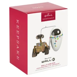Hallmark Disney/Pixar Wall-E 15th Anniversary Wall-E And Eve Ornament -Outlet Gift Echoes Store DisneyPixar WallE and Eve Keepsake Ornament 2199QXD6609 04