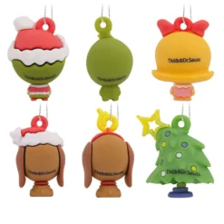 Mini Dr. Seuss's How The Grinch Stole Christmas!™ Shatterproof Hallmark Ornaments, Set Of 6 -Outlet Gift Echoes Store Dr. Seuss How the Grinch Stole Christmas Miniature Christmas Ornaments Set of 6 3HCM912 06