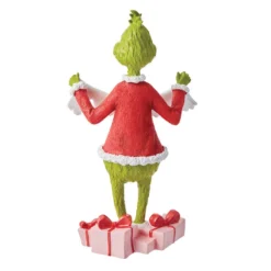 Enesco Dr. Seuss The Grinch Merry Collection Figurine, 8.87" -Outlet Gift Echoes Store Dr. Seuss The Grinch Merry Collection Figurine 6013492 02