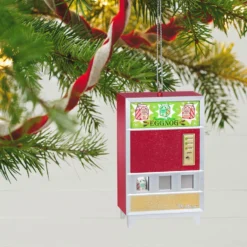 Hallmark Nellco Eggnog Machine Musical Ornament With Light -Outlet Gift Echoes Store Eggnog Vending Machine Keepsake Ornament 2599QGO2649 02