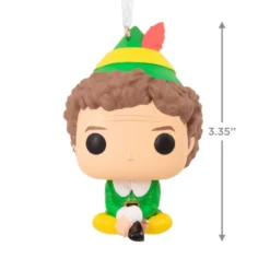 Elf Buddy The Elf™ Funko POP!® Hallmark Ornament -Outlet Gift Echoes Store Elf Buddy the Elf Funko POP Christmas Ornament 3HCM1107 03
