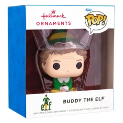 Elf Buddy The Elf™ Funko POP!® Hallmark Ornament -Outlet Gift Echoes Store Elf Buddy the Elf Funko POP Christmas Ornament 3HCM1107 04