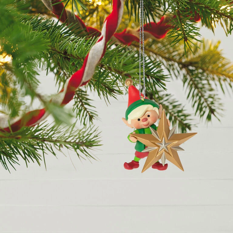 Hallmark North Pole Tree Trimmers Ornament 4 Hallmark North Pole Tree Trimmers Ornament - Image 2