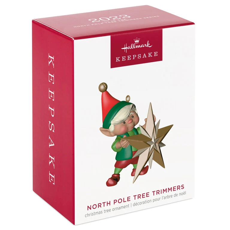 Hallmark North Pole Tree Trimmers Ornament 6 Hallmark North Pole Tree Trimmers Ornament - Image 4