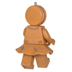 Hallmark Gingerbread Woman LEGO® Minifigure Ornament -Outlet Gift Echoes Store Gingerbread Woman LEGO Minifig Keepsake Ornament 1699QXI7329 06