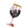 Hallmark Oh, What Fun It Is To Wine Ornament -Outlet Gift Echoes Store Glass of Red Wine Keepsake Ornament 1599QGO2919 01
