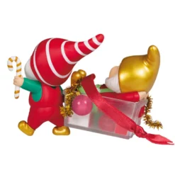 Hallmark Gnome For Christmas Special Edition 2023 Ornament -Outlet Gift Echoes Store Gnomes With Christmas Decorations Keepsake Ornament 2199QGO2817 06
