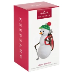 Hallmark Jolly Golfer 2023 Ornament -Outlet Gift Echoes Store Golf Ball Snowman Keepsake Ornament 1899QGO2939 04