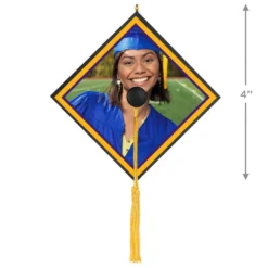 Hallmark Graduation Cap Photo Personalized Ornament -Outlet Gift Echoes Store Graduation Cap Photo Personalized Keepsake Ornament 2499QHE2120B3 03