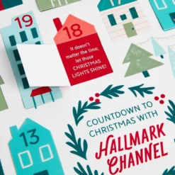 Hallmark Channel Countdown To Christmas Activity Calendar -Outlet Gift Echoes Store Hallmark Channel Countdown to Christmas Activity Calendar 1XKT3503 03