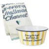Hallmark Channel Everything's Butter Popcorn Bowl, 50 Oz. -Outlet Gift Echoes Store Hallmark Channel Popcorn Bowl and Blanket Gift Set 23HMKCHBOWLSPPS 01