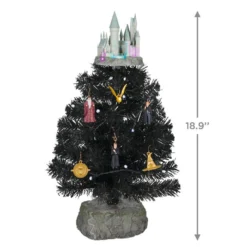 Hallmark Harry Potter™ The Wizarding World™ Miniature Tree Set With Light And Sound -Outlet Gift Echoes Store Harry Potter Keepsake Miniature Tree Ornaments Set 1QFM3363 03
