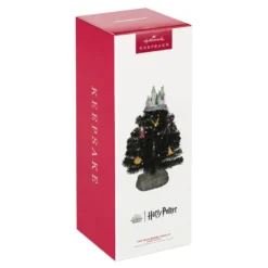 Hallmark Harry Potter™ The Wizarding World™ Miniature Tree Set With Light And Sound -Outlet Gift Echoes Store Harry Potter Keepsake Miniature Tree Ornaments Set 1QFM3363 04