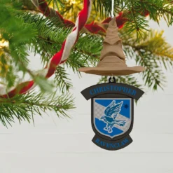 Harry Potter™ Sorting Hat Personalized Text Ornament, Ravenclaw™ -Outlet Gift Echoes Store Harry Potter Sorting Hat Personalized Ornament Ravenclaw 2499QHE1883B7 02