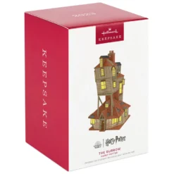 Hallmark Harry Potter™ The Burrow™ Ornament -Outlet Gift Echoes Store Harry Potter The Burrow Keepsake Ornament 2799QXI6287 04
