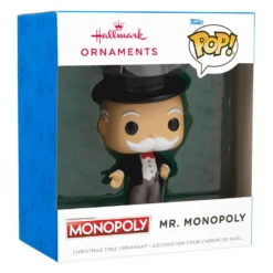 Hasbro® Mr. Monopoly Funko POP!® Hallmark Ornament -Outlet Gift Echoes Store Hasbro Mr. Monopoly Funko POP Christmas Ornament 3HCM2311 04