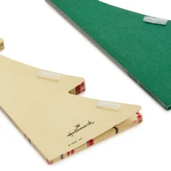 Hallmark Honeycomb Trees 3D Pop-Up Christmas Decorations, Set Of 3 -Outlet Gift Echoes Store Honeycomb Trees 3D PopUp Christmas Decorations Set 1999XPJ8046 04