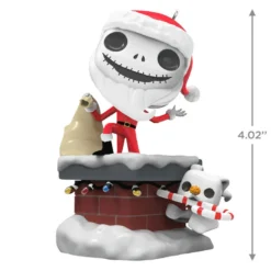 Hallmark Disney Tim Burton's The Nightmare Before Christmas Jack Skellington And Zero Funko POP!® Ornament -Outlet Gift Echoes Store Jack Skellington and Zero Funko Keepsake Ornament 2699QXD6709 03