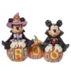 Enesco Jim Shore Disney Mickey Mouse And Minnie Mouse Halloween Figurine, 7.25" -Outlet Gift Echoes Store Jim Shore Disney Mickey and Minnie Halloween Figurine 6013052 01