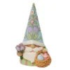 Enesco Jim Shore Gnome With Easter Basket Figurine, 4.9" -Outlet Gift Echoes Store Jim Shore Easter Gnome With Basket Figurine 6012438 01