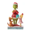 Enesco Jim Shore Max And Cindy Giving Gifts To The Grinch Figurine, 7.24" -Outlet Gift Echoes Store Jim Shore Max and Cindy Give the Grinch Presents Figurine 6012698 01