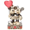 Enesco Jim Shore Disney Mickey And Minnie Heart Figurine, 7.25" -Outlet Gift Echoes Store Jim Shore Mickey and Minnie Heart Figurine 6010106 01