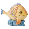 Enesco Jim Shore Mini Fish Figurine, 3.5" -Outlet Gift Echoes Store Jim Shore Mini Fish Figurine 6012425 01