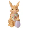 Enesco Jim Shore Floral Easter Bunny Mini Figurine, 3.6" 1 Enesco Jim Shore Floral Easter Bunny Mini Figurine, 3.6" -Outlet Gift Echoes Store Jim Shore Mini Floral Easter Bunny Figurine 6012440 01