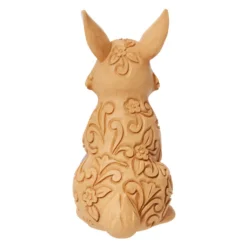 Enesco Jim Shore Floral Easter Bunny Mini Figurine, 3.6" -Outlet Gift Echoes Store Jim Shore Mini Floral Easter Bunny Figurine 6012440 02