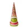 Enesco Jim Shore Dr. Seuss Naughty/Nice Grinch Gnome Figurine, 8.19" -Outlet Gift Echoes Store Jim Shore NaughtyNice Grinch Gnome Figurine 6012704 01