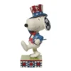 Enesco Jim Shore Peanuts Patriotic Snoopy Marching Figurine, 5.25" 1 Enesco Jim Shore Peanuts Patriotic Snoopy Marching Figurine, 5.25" -Outlet Gift Echoes Store Jim Shore Peanuts Patriotic Snoopy Marching Figurine 6011949 01