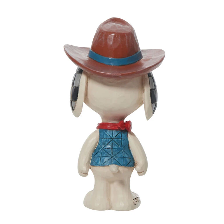 Enesco Jim Shore Peanuts Snoopy Cowboy Figurine, 5.55" 4 Enesco Jim Shore Peanuts Snoopy Cowboy Figurine, 5.55" - Image 2