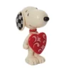 Enesco Jim Shore Peanuts Snoopy Wearing Heart Sign Mini Figurine, 3" -Outlet Gift Echoes Store Jim Shore Peanuts Snoopy Mini Figurine 6011953 01
