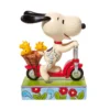 Enesco Jim Shore Peanuts Snoopy On Scooter Figurine, 6.5" -Outlet Gift Echoes Store Jim Shore Peanuts Snoopy on Scooter Figurine 6010122 01