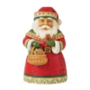 Enesco Jim Shore Pint-Sized Santa With Christmas Cookies Figurine, 5.1" -Outlet Gift Echoes Store Jim Shore PintSized Santa With Cookies Figurine 6012965 01