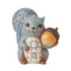 Enesco Jim Shore Mini Squirrel Figurine, 3.5" -Outlet Gift Echoes Store Jim Shore Squirrel Mini Figurine 6010563 01