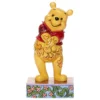 Enesco Jim Shore Disney Winnie The Pooh Standing Figurine, 4.75" -Outlet Gift Echoes Store Jim Shore Winnie the Pooh Standing Figurine 6008081 01