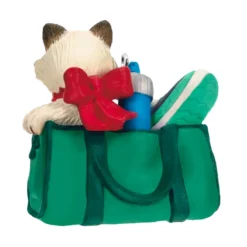 Hallmark Mischievous Kittens Ornament -Outlet Gift Echoes Store Kitten in Gym Bag Keepsake Ornament 1599QXR8179 06